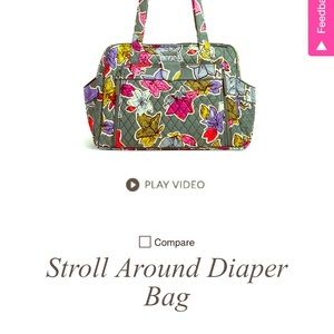 Vera Bradley Stroll Around Diaper Bag